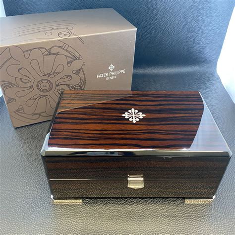 patek philippe travel pouch|patek philippe wooden box.